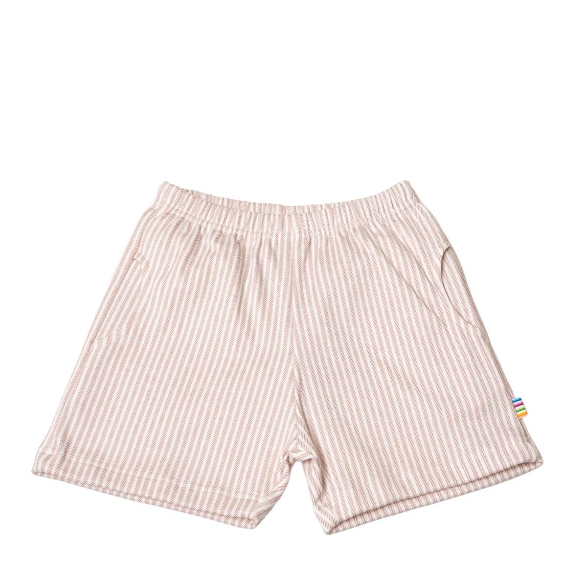 Joha Joha Shorts Milk Stripe Hvit/Rosa (120 / 6-7 år)