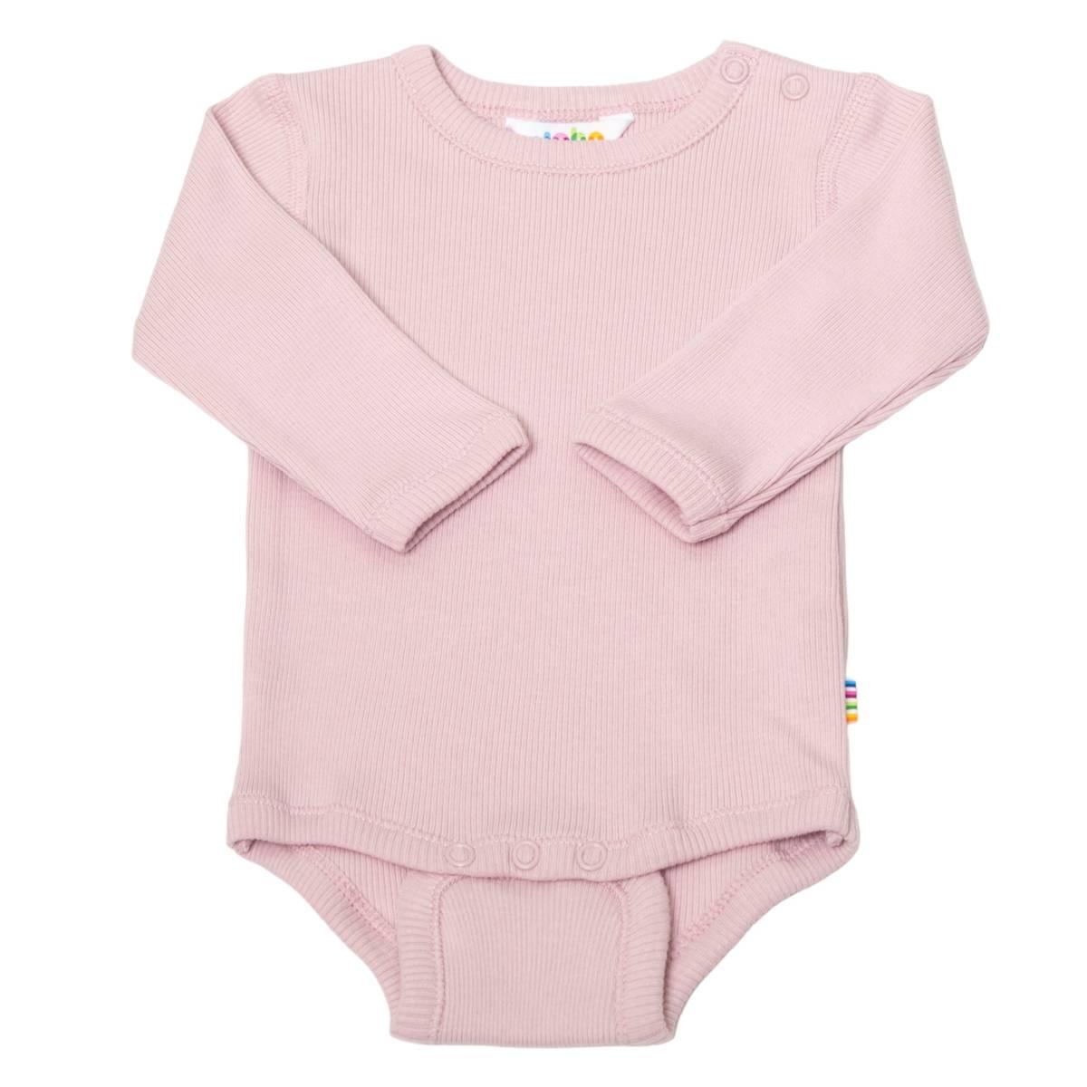 Joha Joha 2X2 Cotton Rib Body Langarmet Pink (70 / 8-9 mnd)
