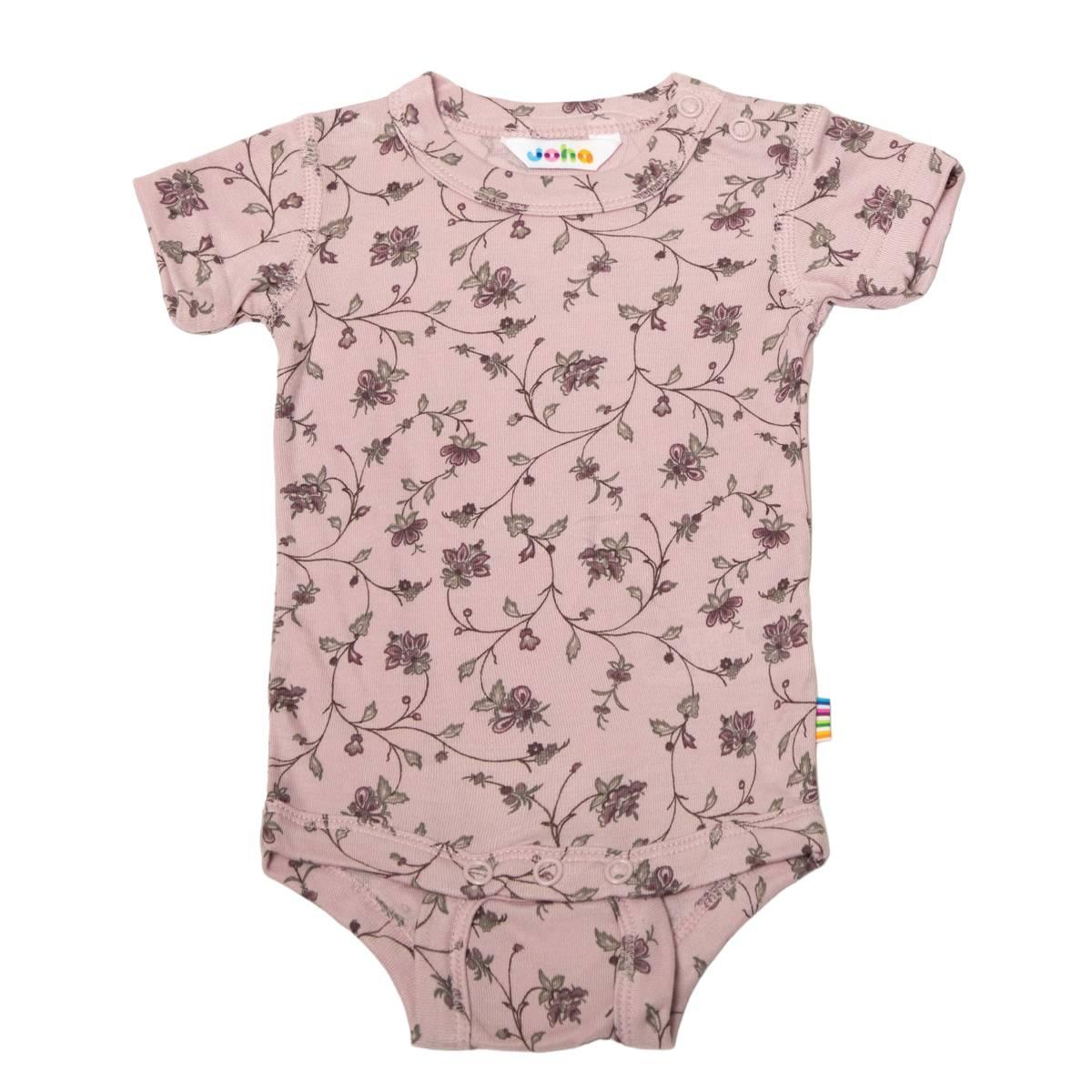 Joha Joha Flower & Tools Body Kortarmet Bambusviscose Pink (60 / 3-4 mnd)