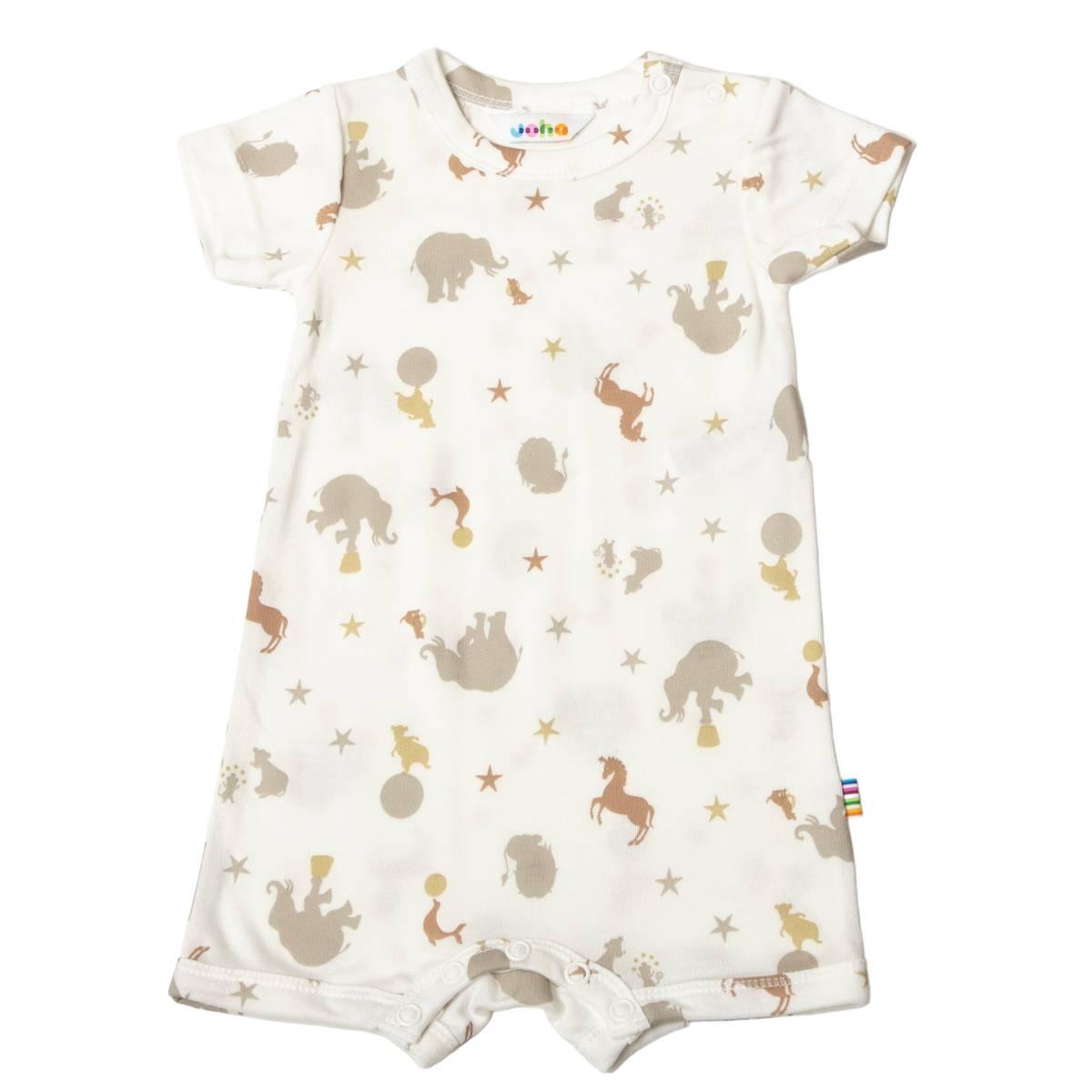 Joha Joha Romper Bambusviscose Circus White (70 / 8-9 mnd)
