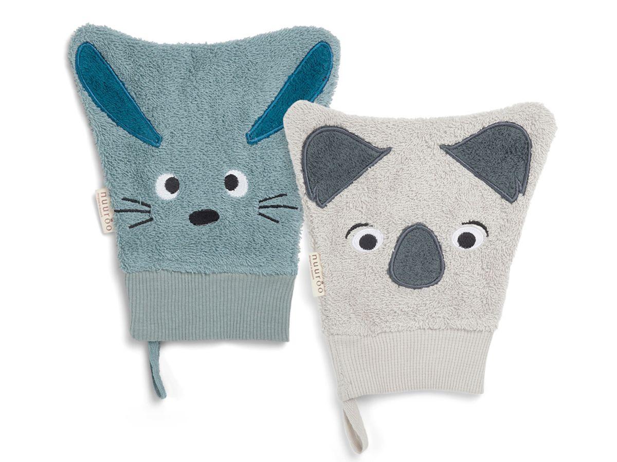Nuuroo Nuuroo Agnes Ansiktklut 2-Pack Lead/Lunar Rock (19x24cm)