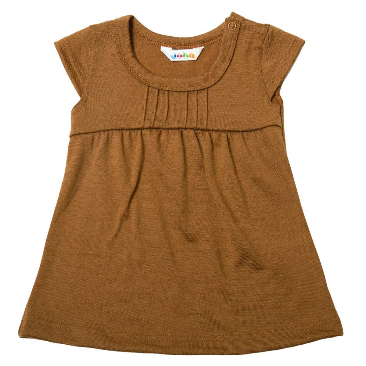 Joha Joha Single Wool Pinafore Kjole Copper (110 / 4-5 år)
