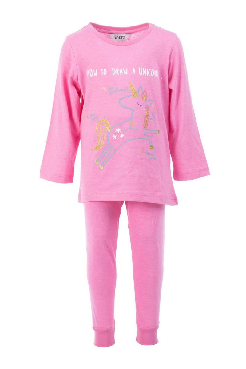 Salto Salto Enhjørning Pyjamas Cerisse (122/128)