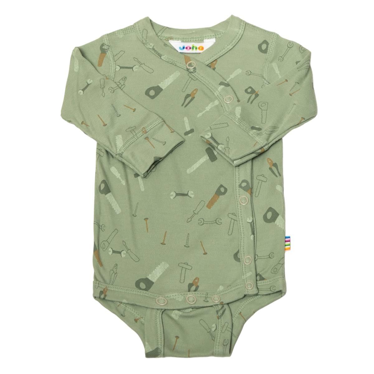 Joha Joha Flower & Tools Omslagsbody Bambusviscosel Green (70 / 8-9 mnd)