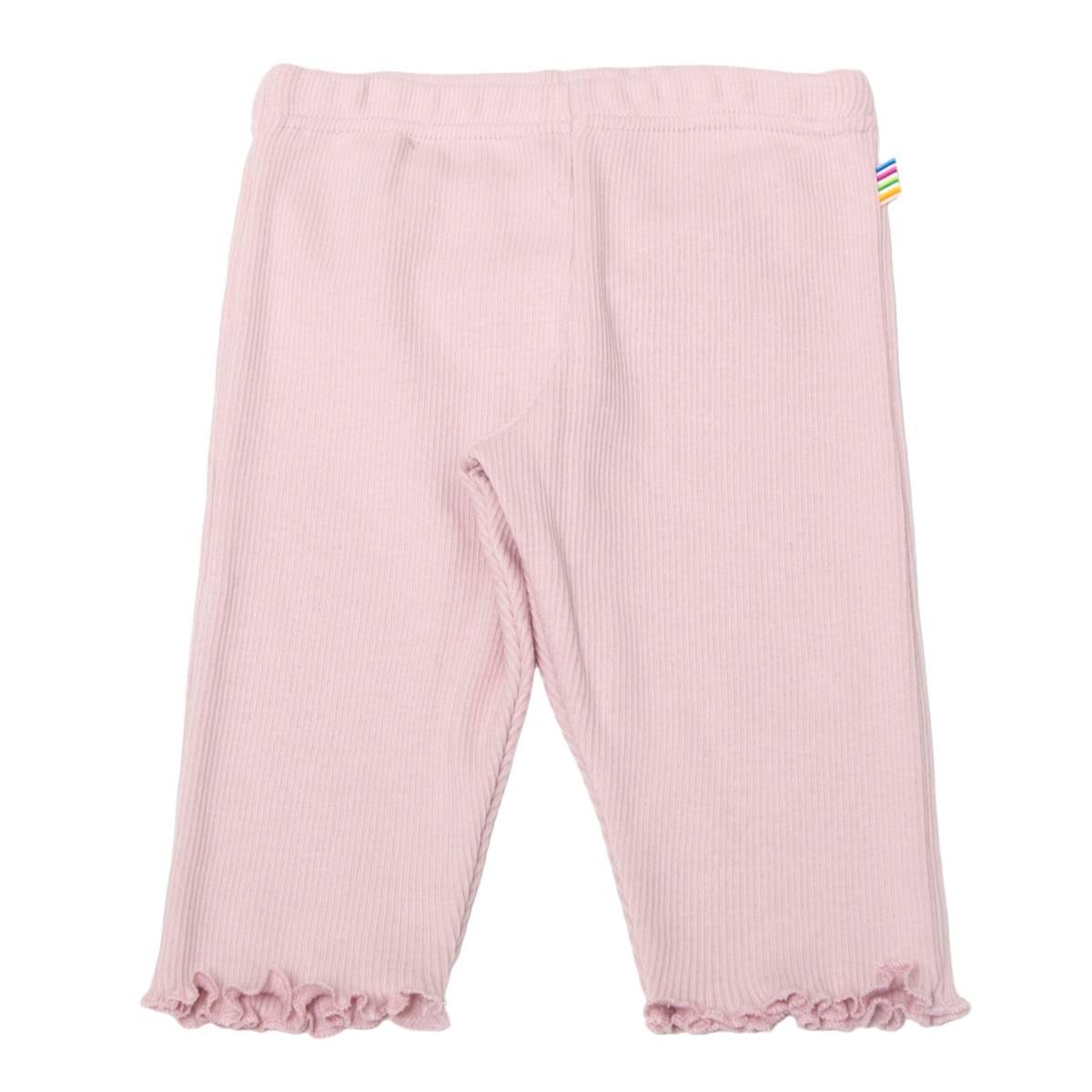 Joha Joha 2X2 Cotton Rib Leggings Pink (90 / 1,5-2 år)