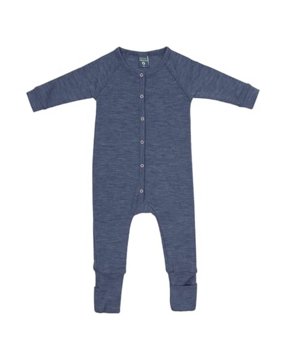 Smallstuff Smallstuff Merino Ull Pysjamas Denim Melange (68 / 6 mnd)
