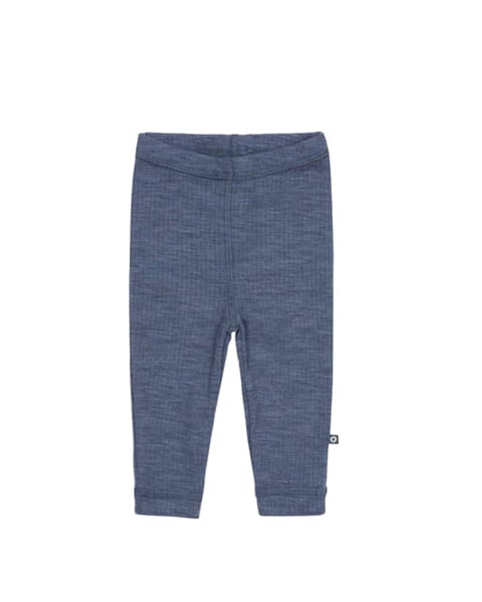 Smallstuff Smallstuff Merino Ull Legging Denim Melange (74 / 9 mnd)
