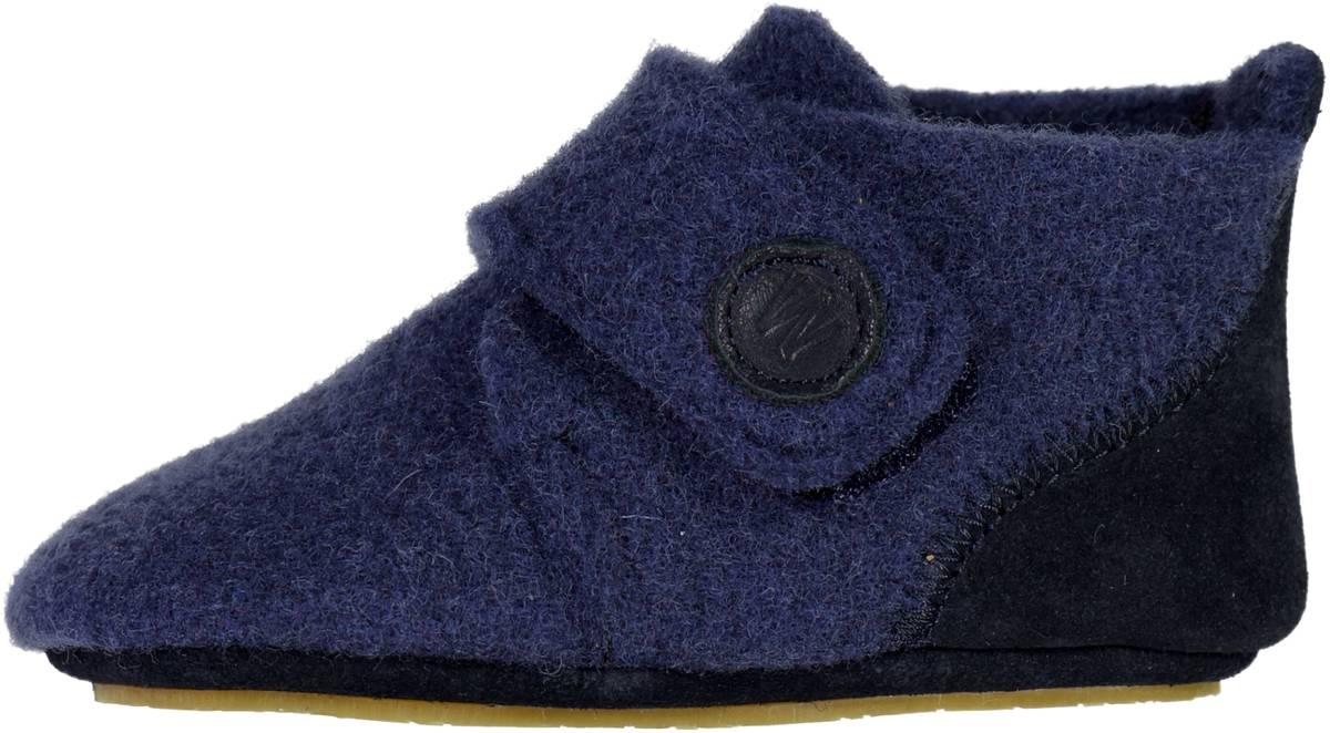 Wheat Footwear Wheat Chris Felt Home Shoe Blå (26)