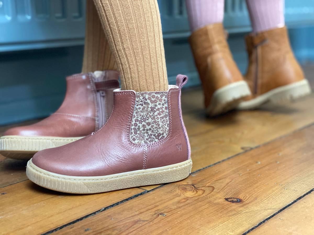 Wheat Footwear Wheat Indy Chelsea Sko Wood Rose (28)