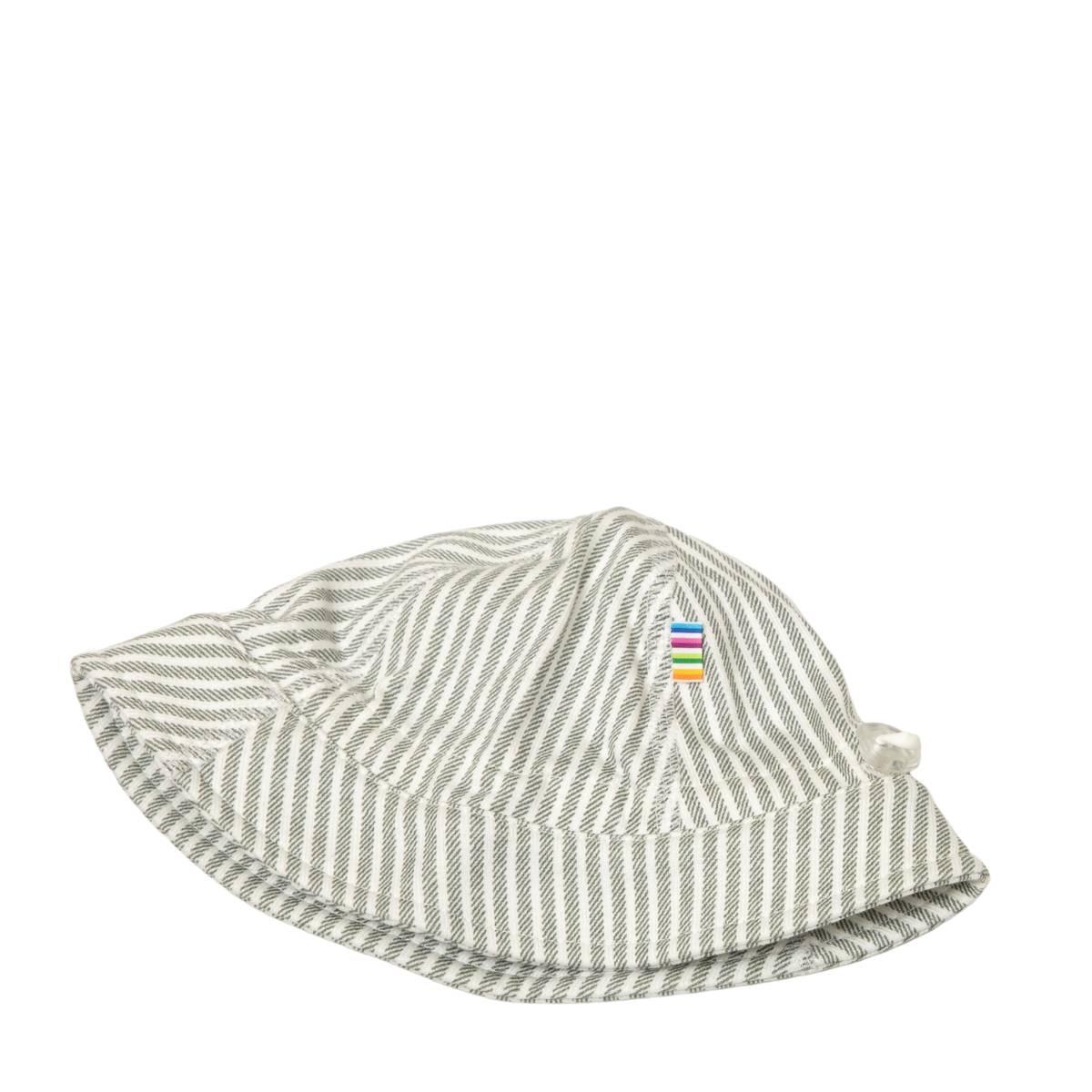 Joha Joha Milk Boy Stripe Hat, Single Layer Bomull Green