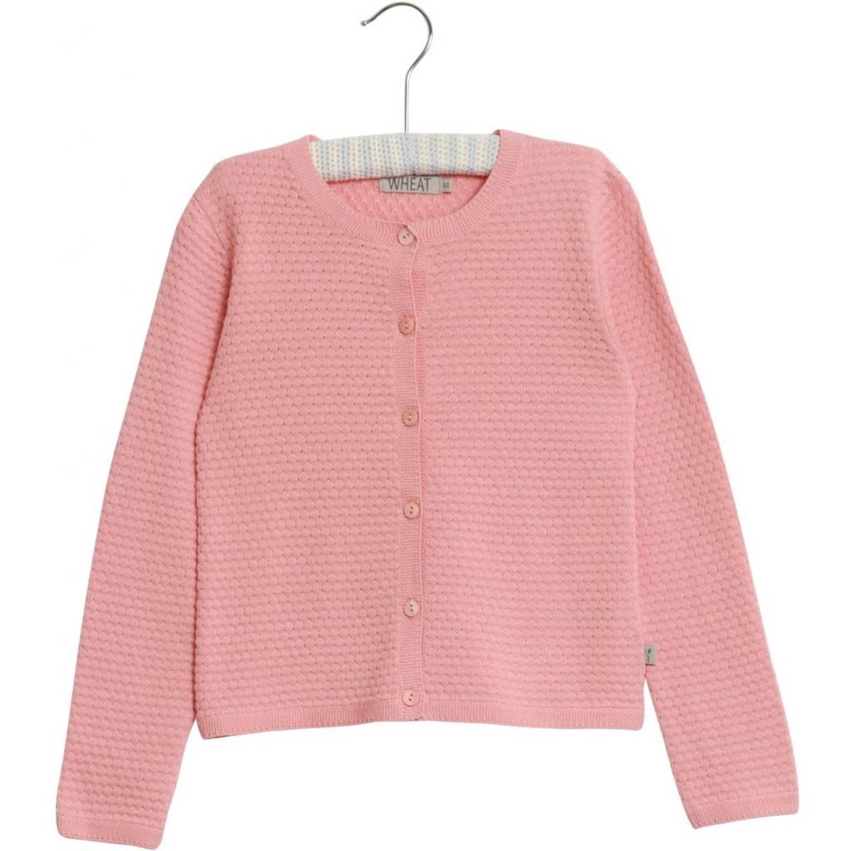 Wheat Wheat Betty Cardigan- rosa (80 / 1 år)