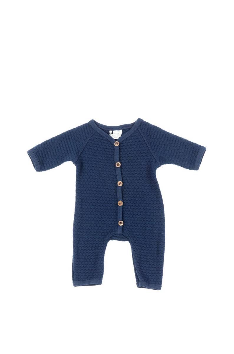 Smallstuff Smallstuff Jumpsuit Ull Navy (86 / 1,5 år)