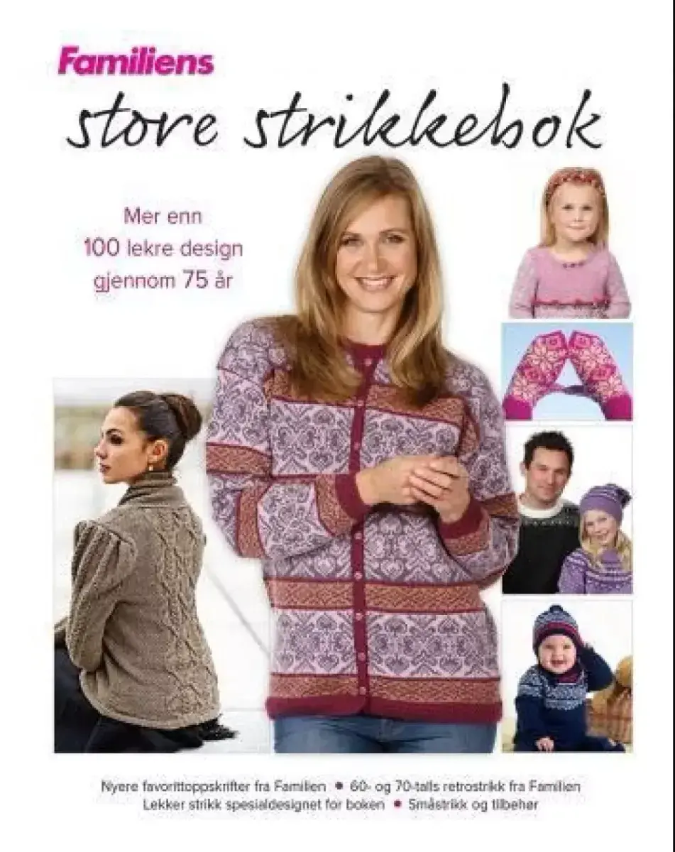 X Familiens Store Strikkebok