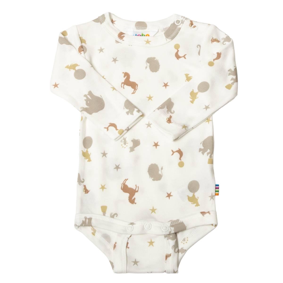 Joha Joha Body Bambusviscose Circus White (100 / 3-4 år)
