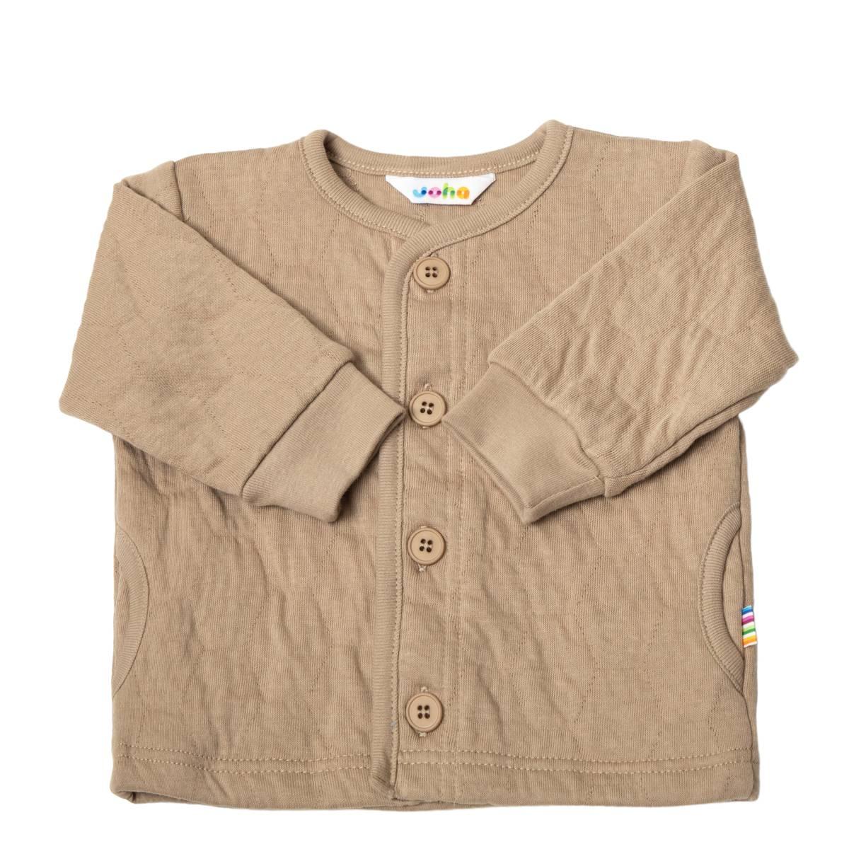 Joha Joha Cardigan Cotton Quilt Beige (70 / 8-9 mnd)