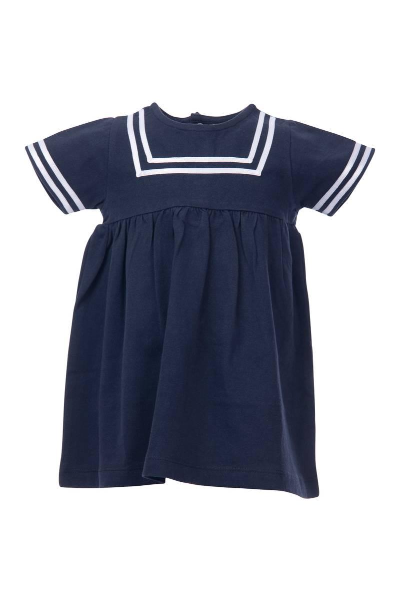 Salto Salto Sailor Baby Jersey Kjole Marine/Hvit (74/80)