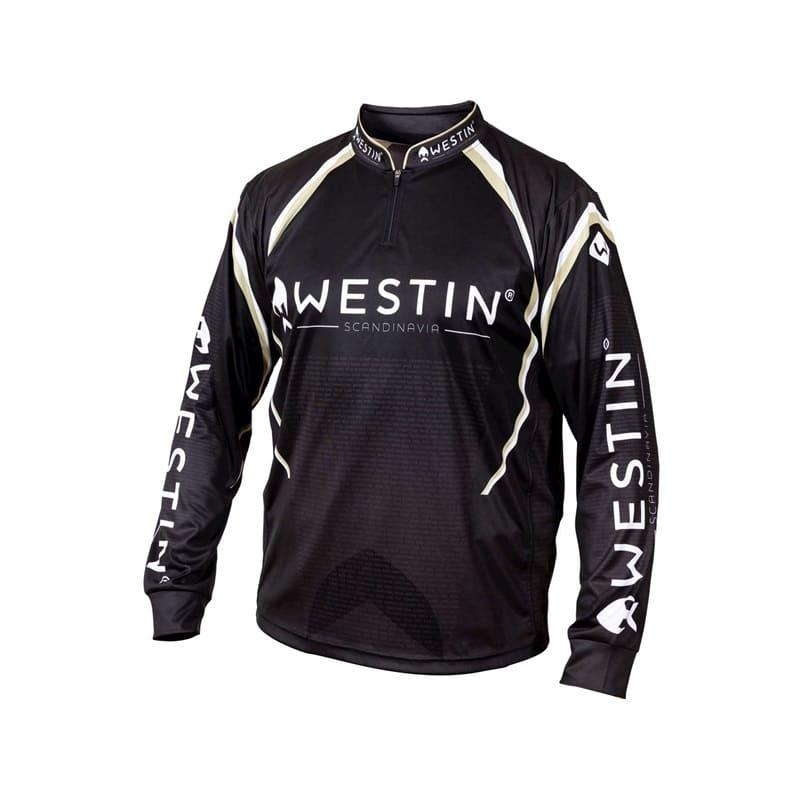 Westin LS Tournament Shirt L Black/Grey