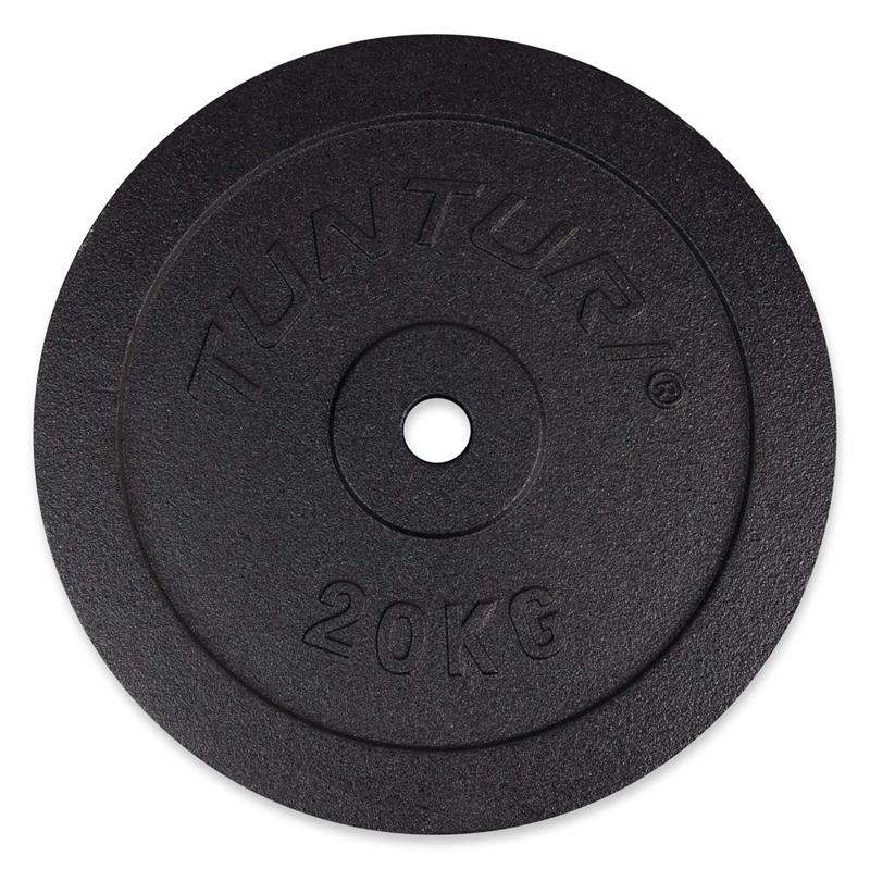 Tunturi Tunturi Støpejern Ø30 Vektskiva - 20 kg