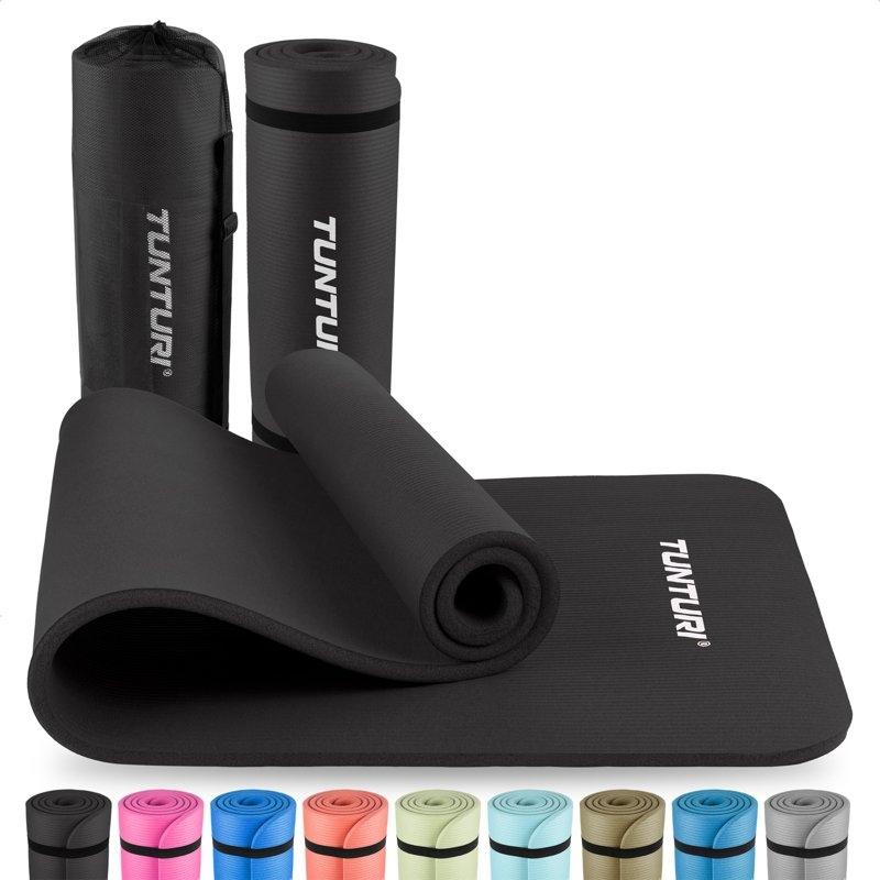 Tunturi Tunturi NBR Treningsmatte 1,5 cm - Sort