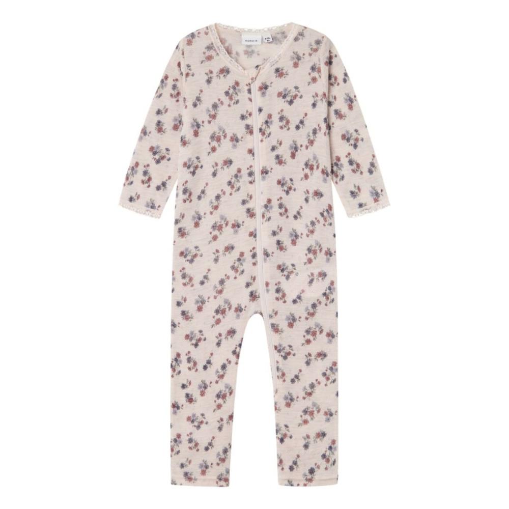 Name It Name It - Heldress Baby Ull Wang Lilac Ash AOP - 80