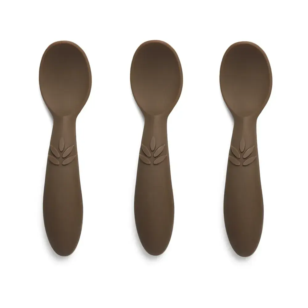 Nuuroo Nuuroo - 3 pk Skje i silikon Acorn - Onesize
