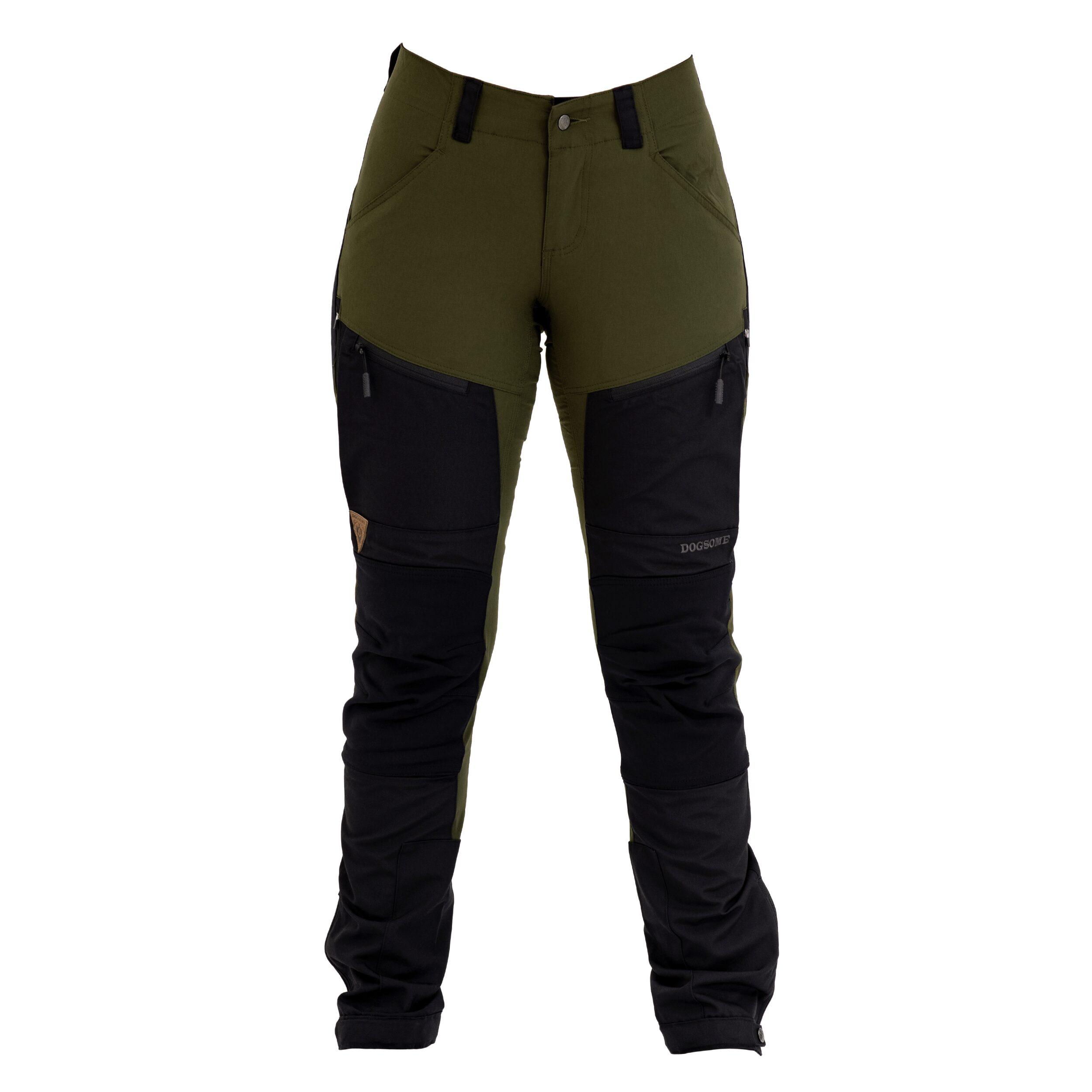 Dogsome Dogsome All Year Off-Road Performance Turbukse Dame - L-40 - Oliven