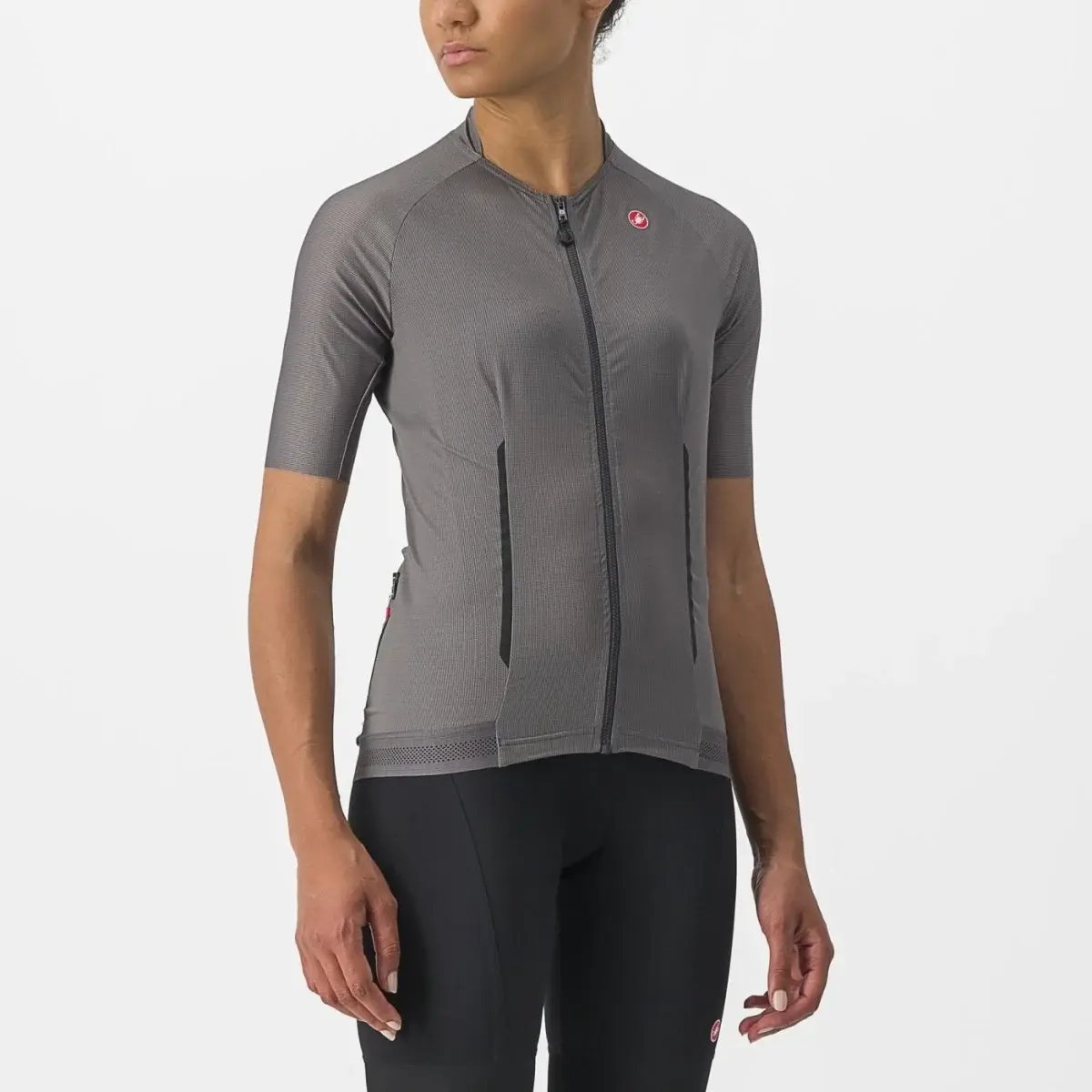 Castelli Castelli Endurance kortermet Sykkeltrøye Gunmetal Grå til Kvinner