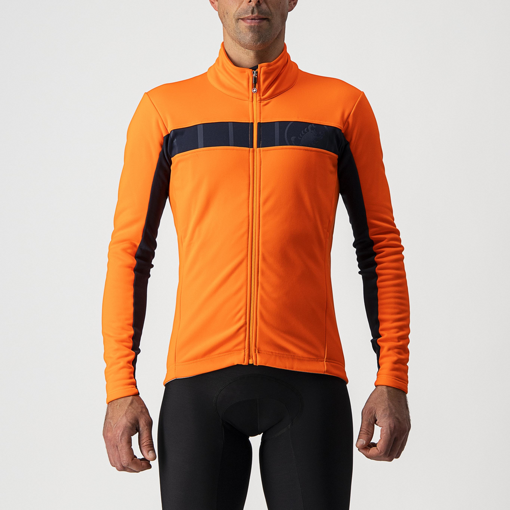 Castelli Castelli Mortirolo VI sykkeljakke herre oransje