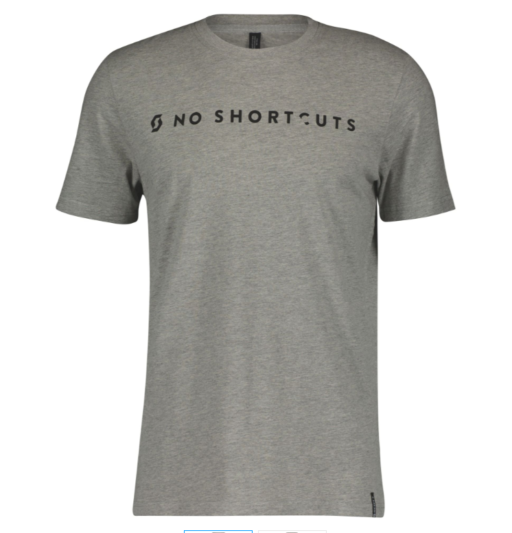 SCOTT SCOTT NoShortcuts T-shirt, Grå
