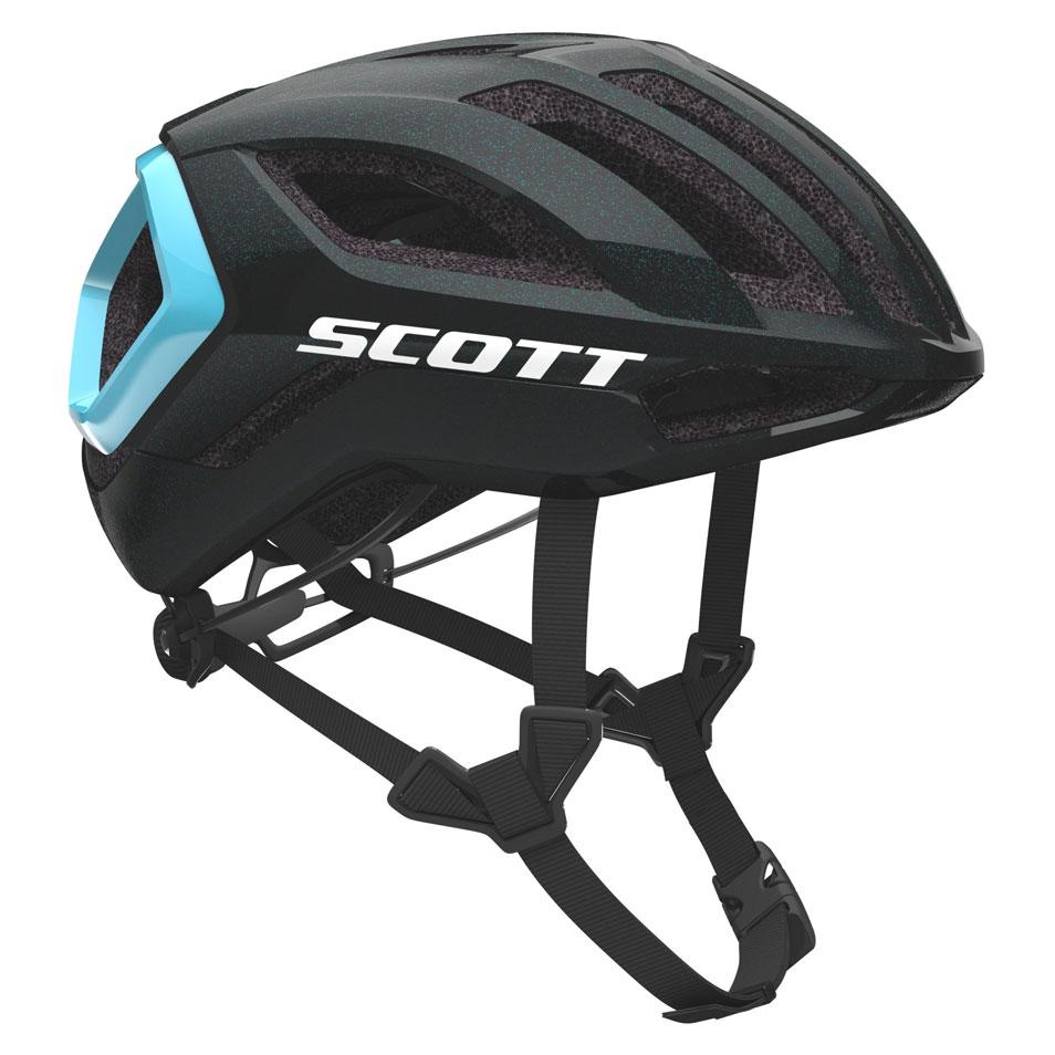 SCOTT Scott Centric Plus Sykkelhjelm Black/Light Blue