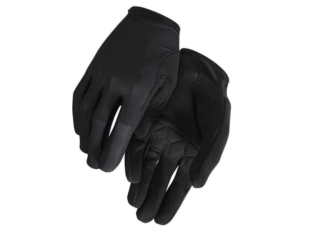 Assos Assos RS TARGA sykkelhansker til sommer/høst m/lange fingre - sort