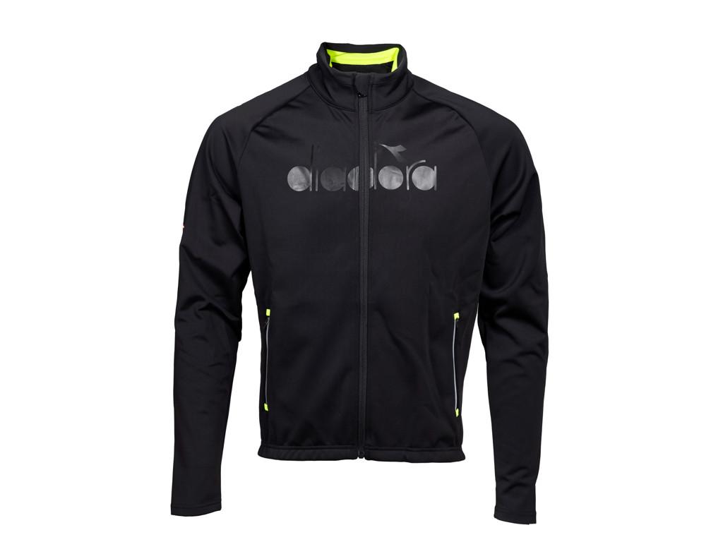 Diadora Diadora Firenze sykkeltrøye langermet svart/neon unisex