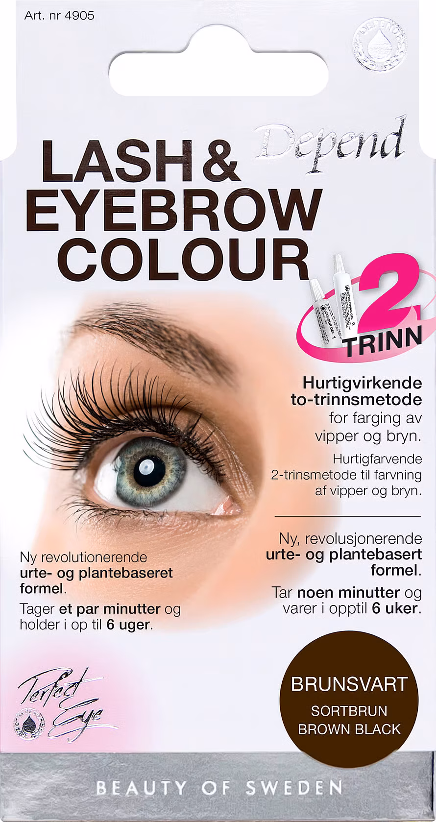 Depend Lash & Eyebrow Colour Brown Black