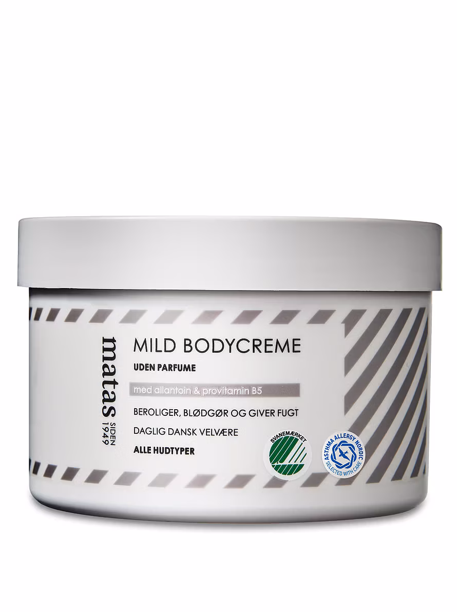 Matas Striber Mild Body Creme Fragrance Free 250 ml
