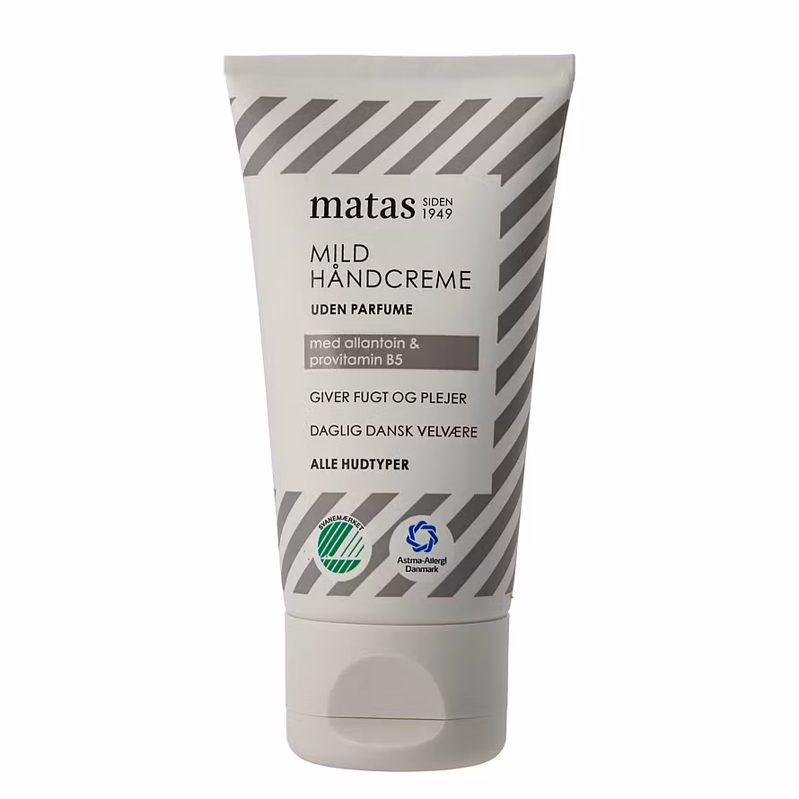Matas Striber Mild Hand Creme For Sensitive Skin Fragrance Free 40 ml