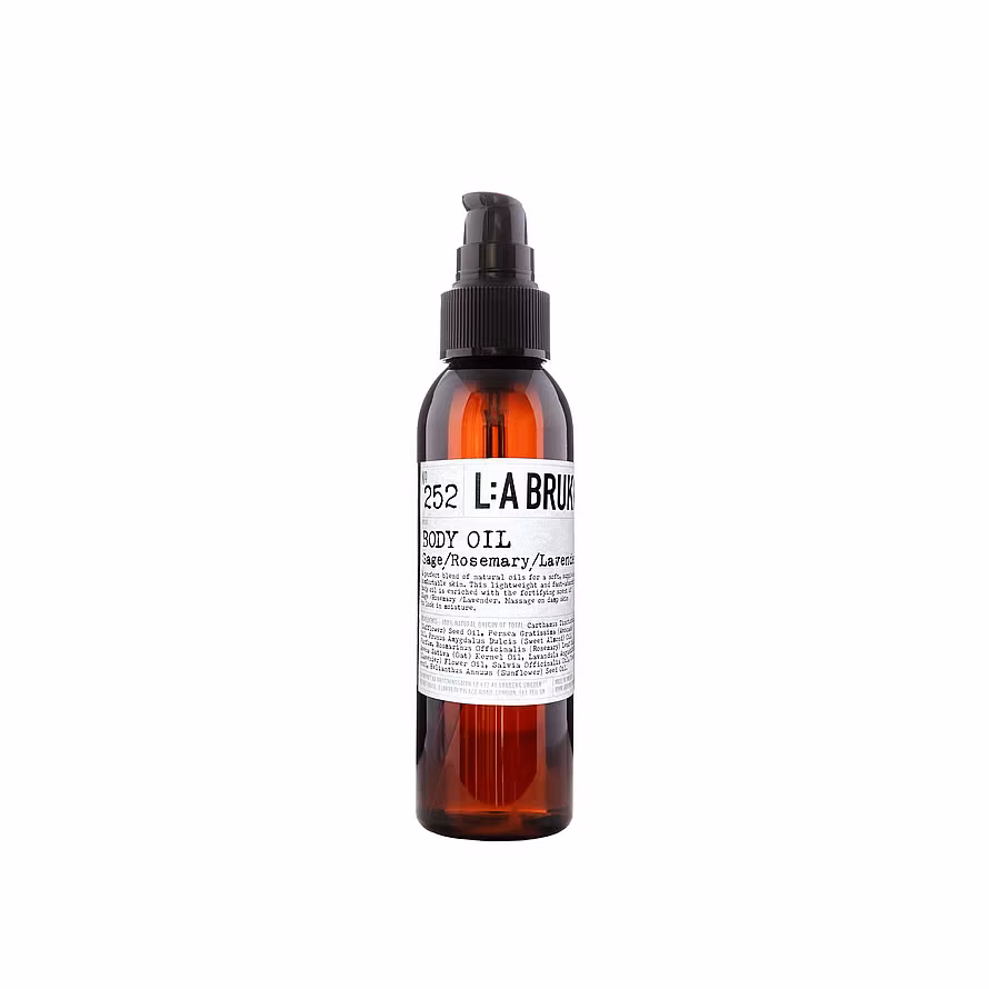 L:A Bruket 252 Body Oil Sage/Rosemary/Lavender 120 ml