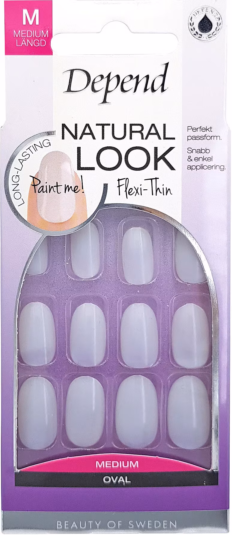 Depend Natural Look Oval