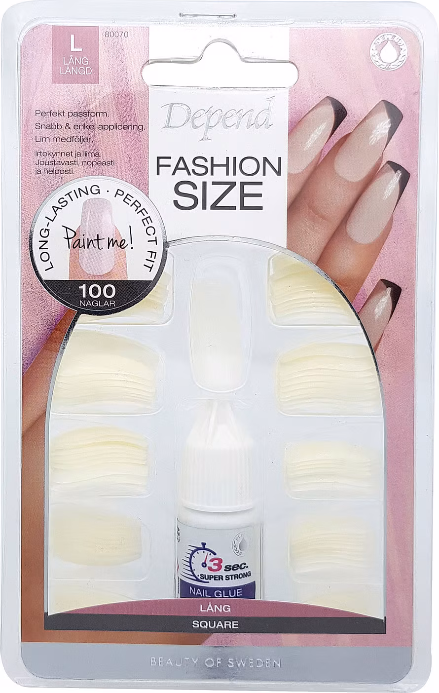 Depend Fashion Size 100-pack Fashion Size 100-pack Large Square