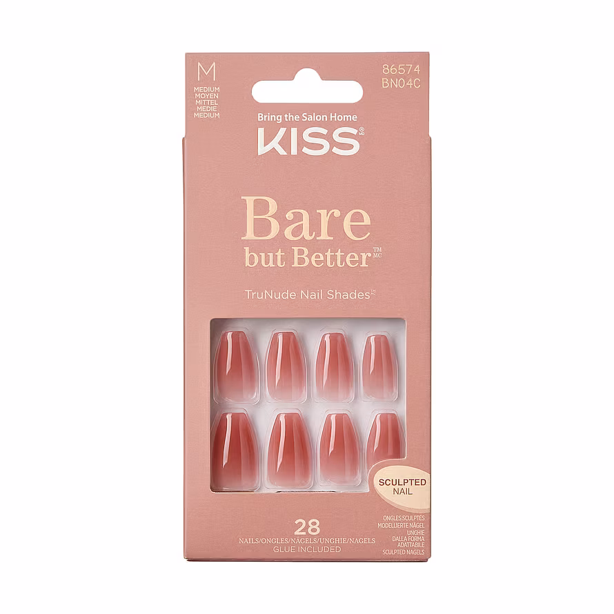 Kiss Bare-But-Better - Nude nude 28 pcs