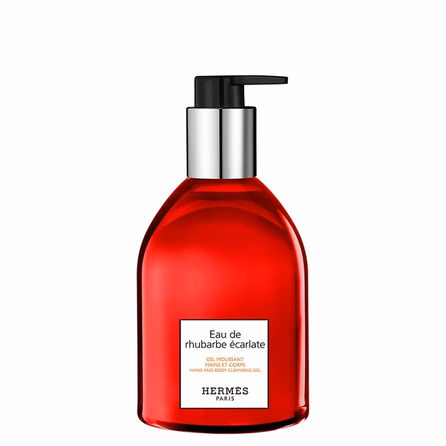 Hermès Le Bain Eau De Rhubarbe Écarlate Hand & Body Cleansing Gel 300 ml