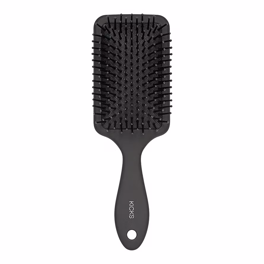 Kicks Beauty Paddle Brush Matte Black