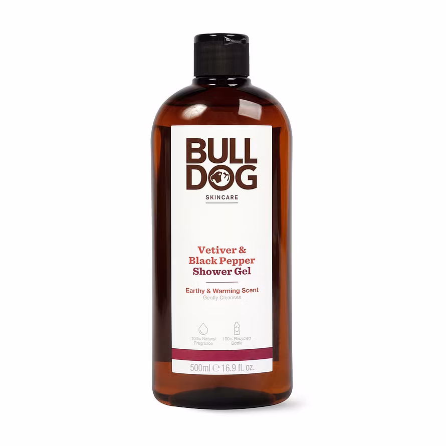 Bulldog Black Pepper & Vetiver Shower Gel 500 ml