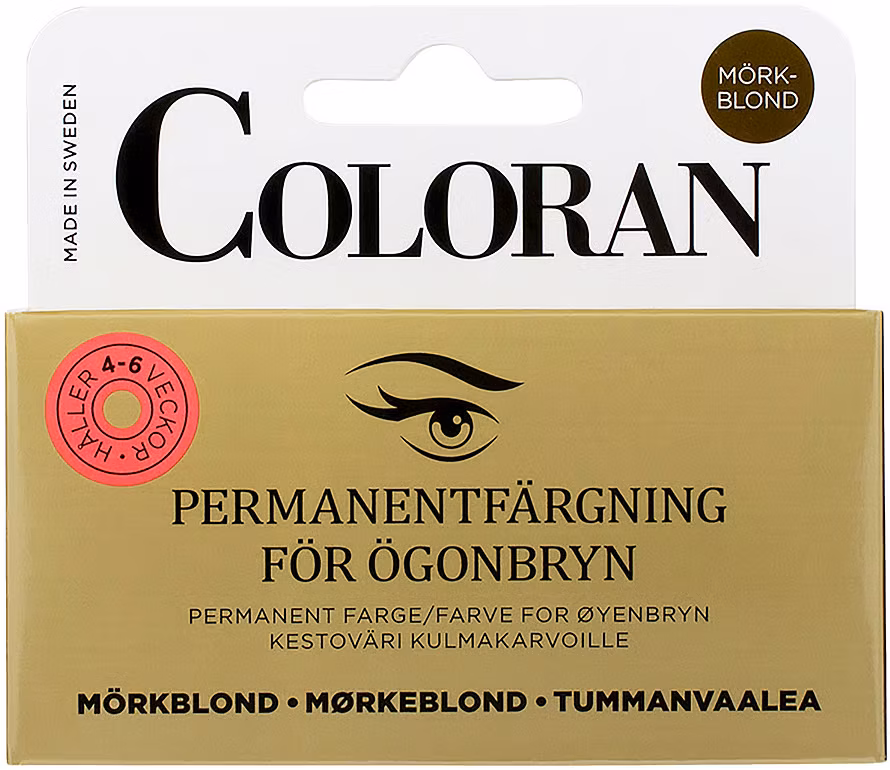 Coloran Coloran Permanent Eyebrow Color Dark Blonde
