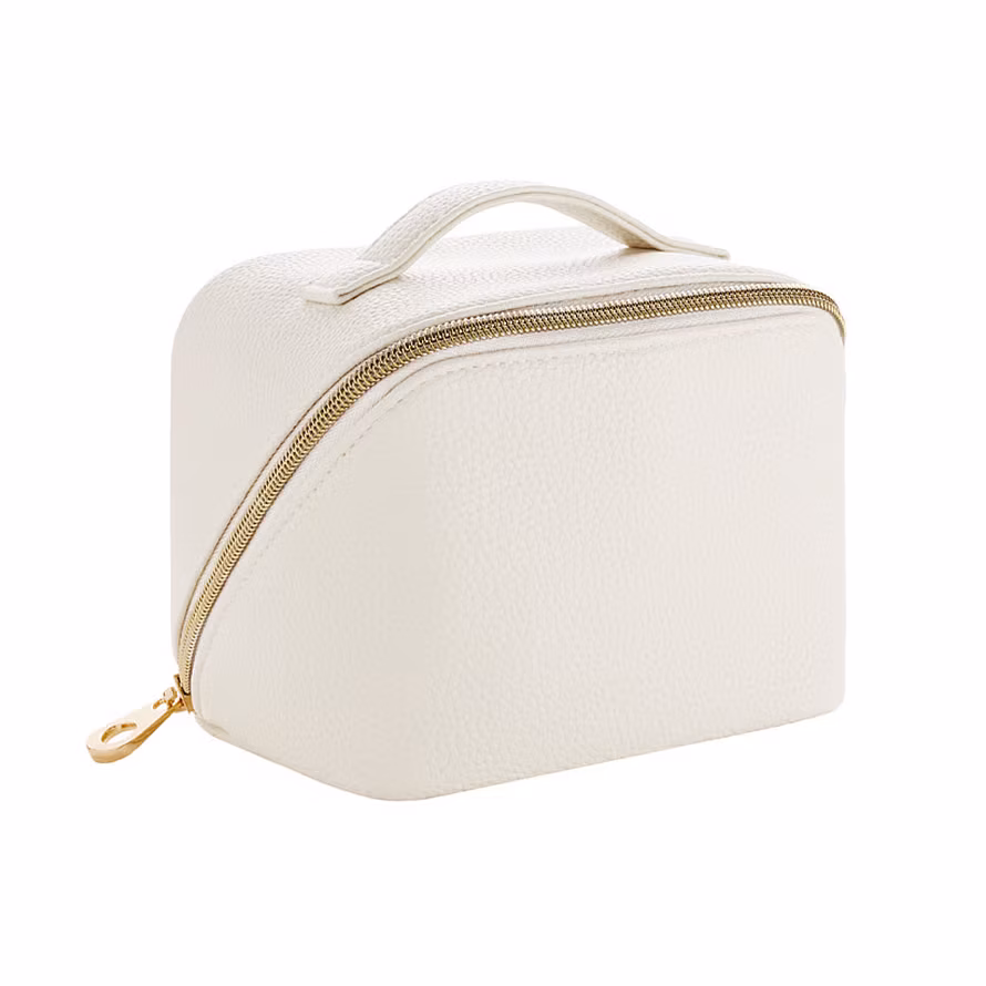 Kicks Beauty Small Beauty Bag White