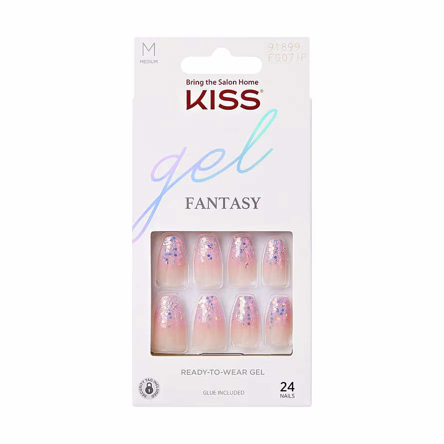 Kiss Gel Fantasy - Winter Sparks 28 pcs