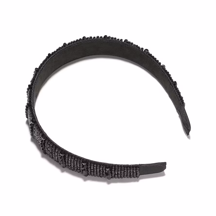 Kicks Beauty Diadem Black Stone Embroidery