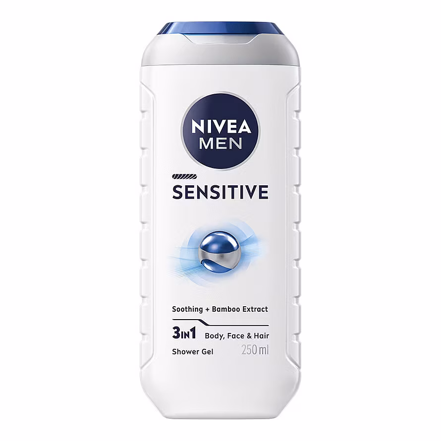 Nivea Sensitive Shower Gel For Men 252 ml