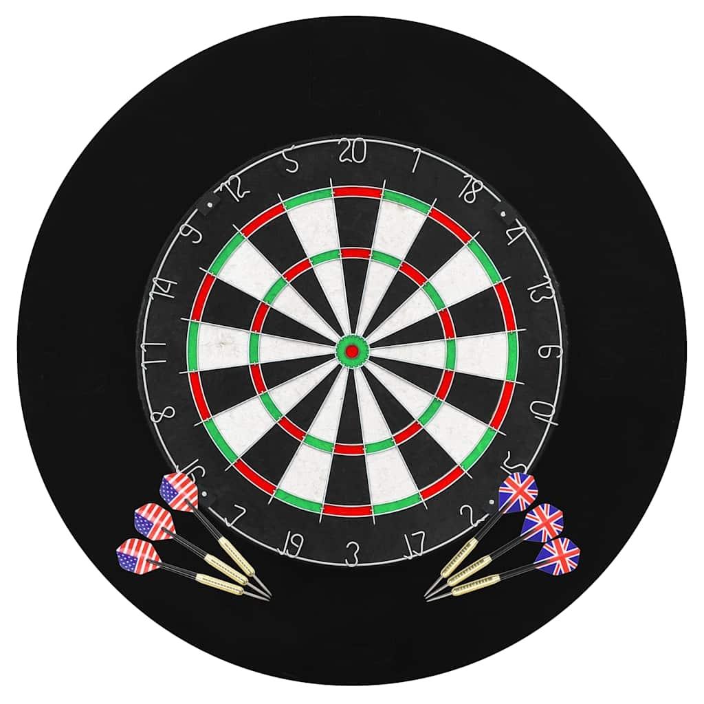 vidaXL vidaXL Profesjonell dartskive sisal med 6 darts og beskyttelsesring