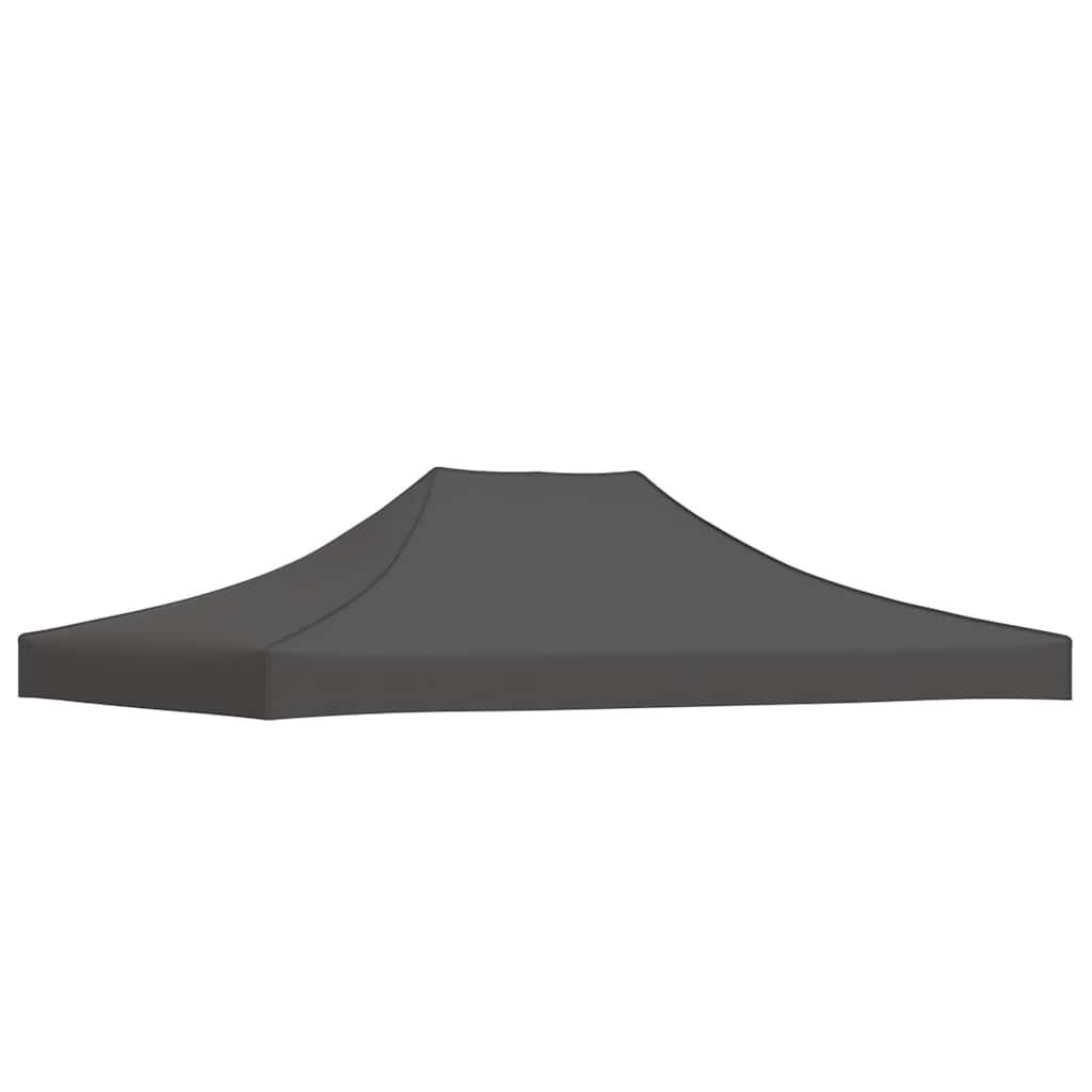 vidaXL vidaXL Teltduk for festtelt 4,5x3 m antrasitt 270 g/m²