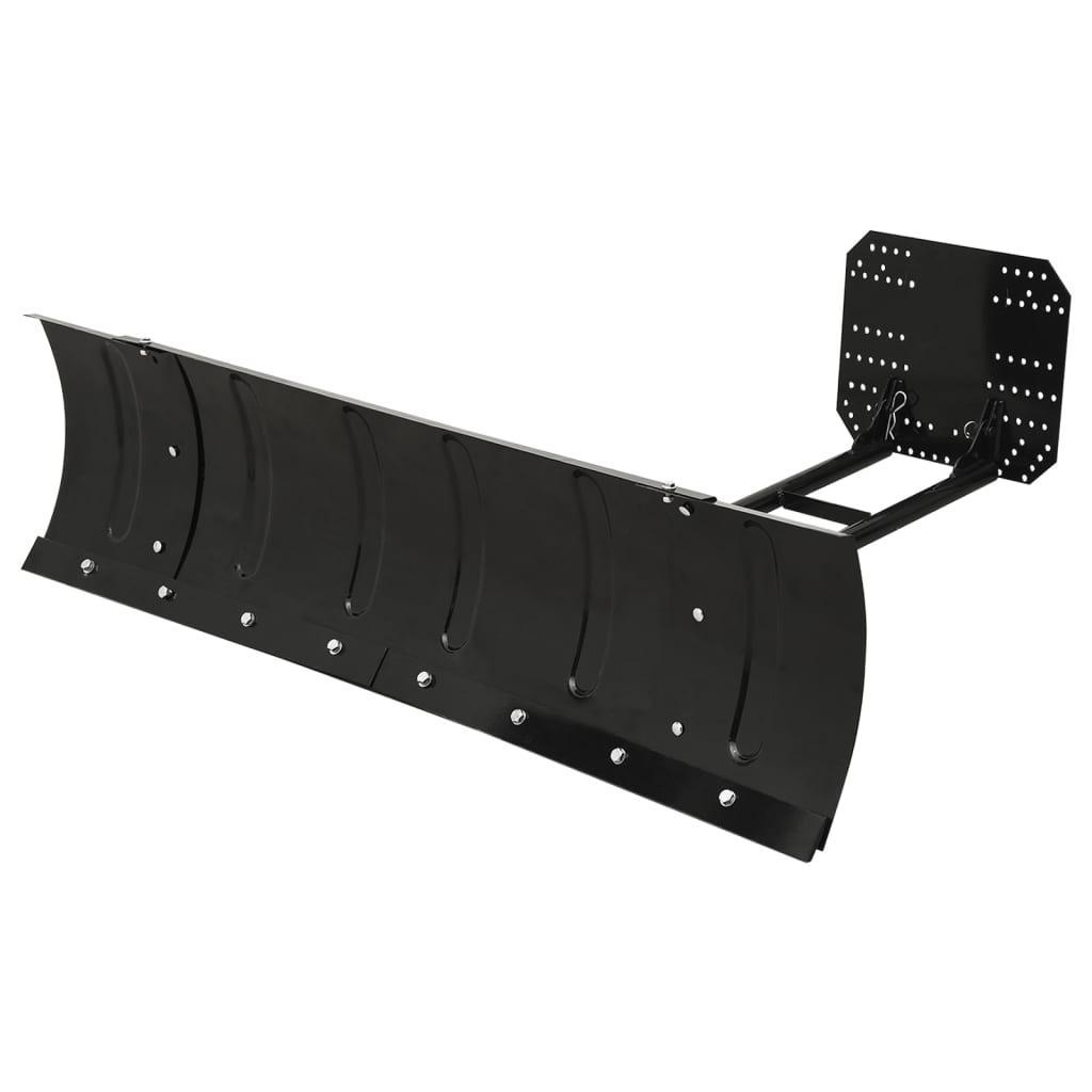 vidaXL vidaXL Snøplog for ATV 150x38 cm svart